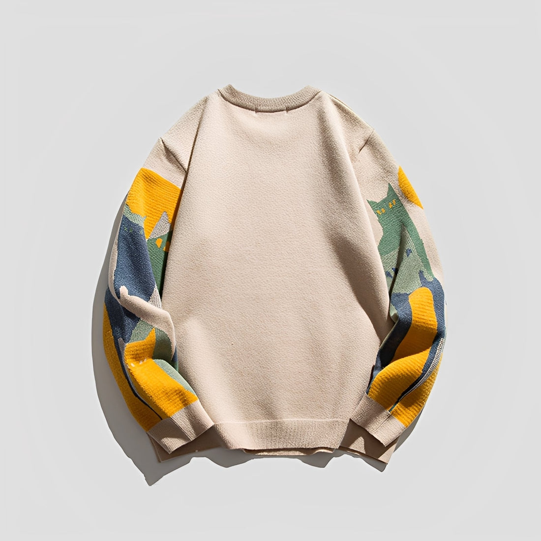 Davin - Stylish Sweater with Print for Men