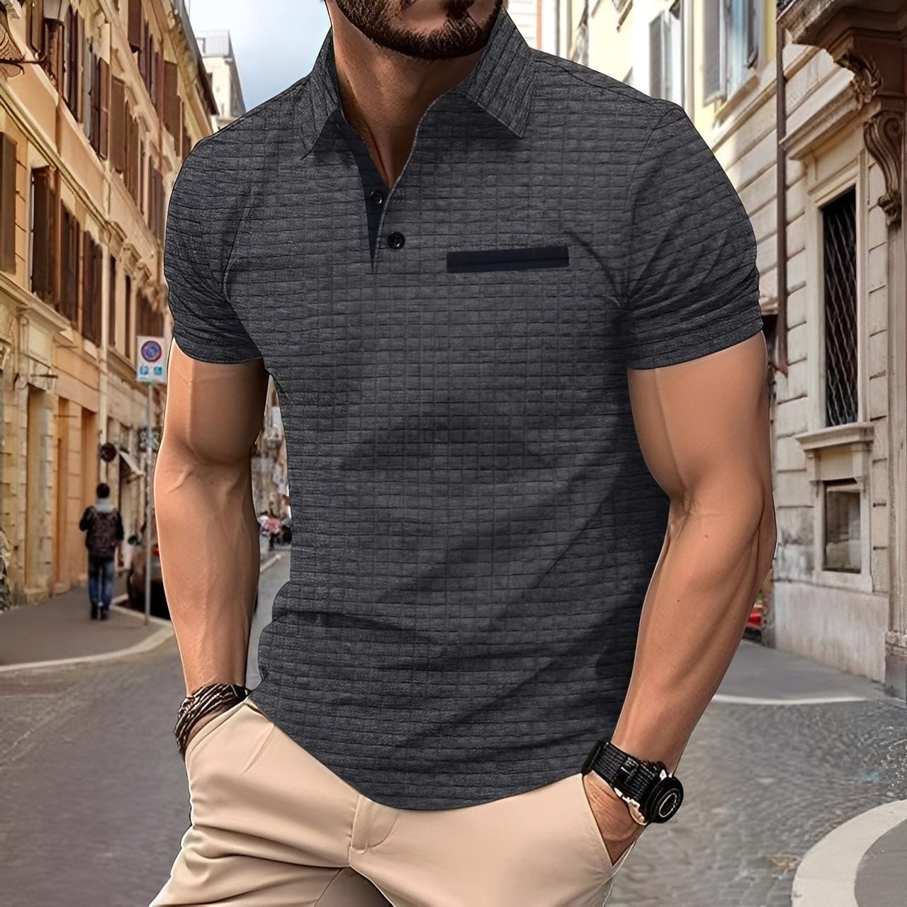 Benson - Stylish Slim-Fit Polo Shirt for Men