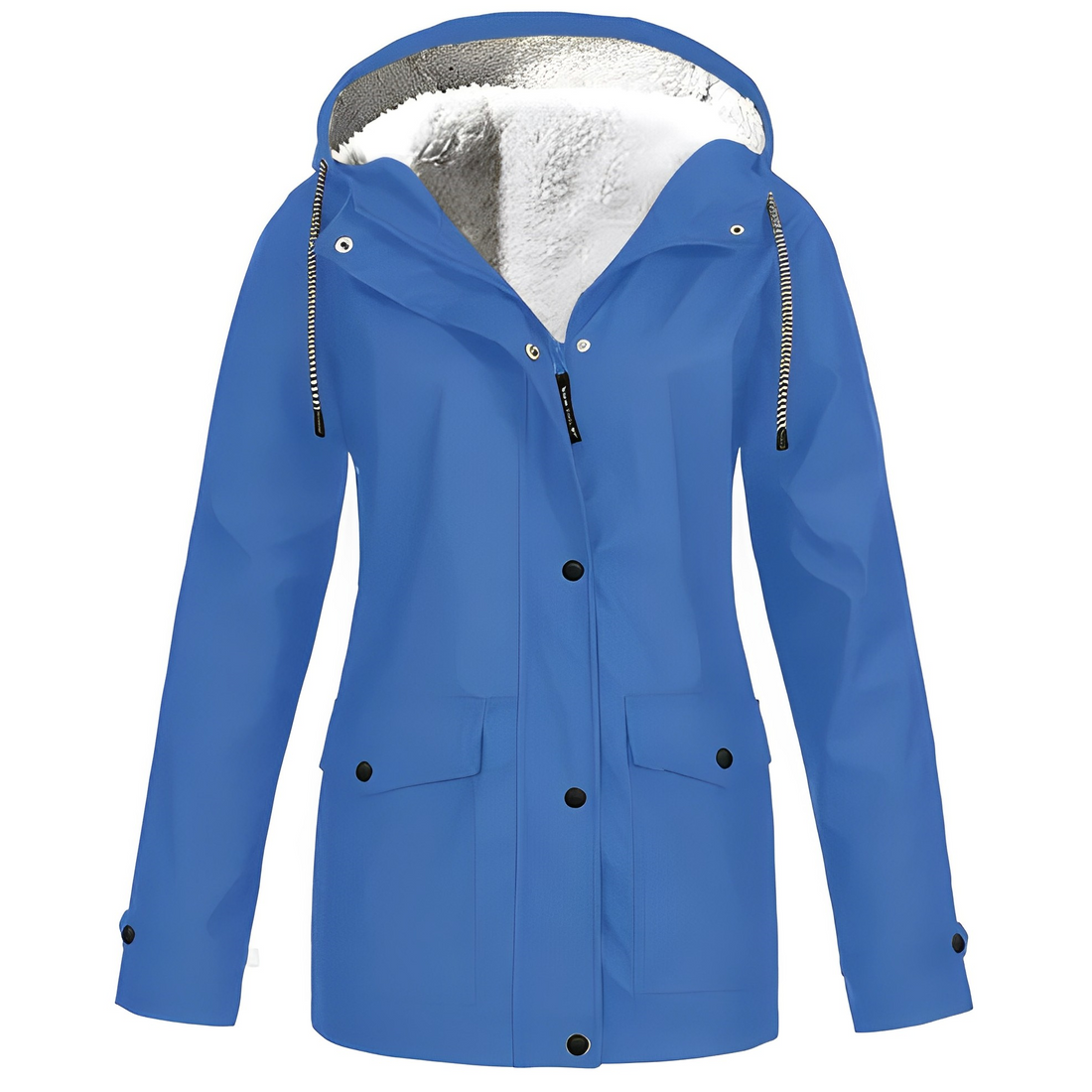Sherlyn - Outdoor Hooded Coat with Fleece Lining for Women