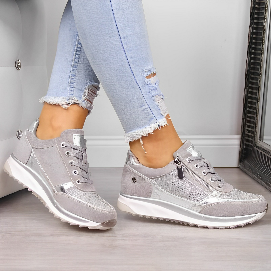 Pro Shoes - Zipper Sneakers