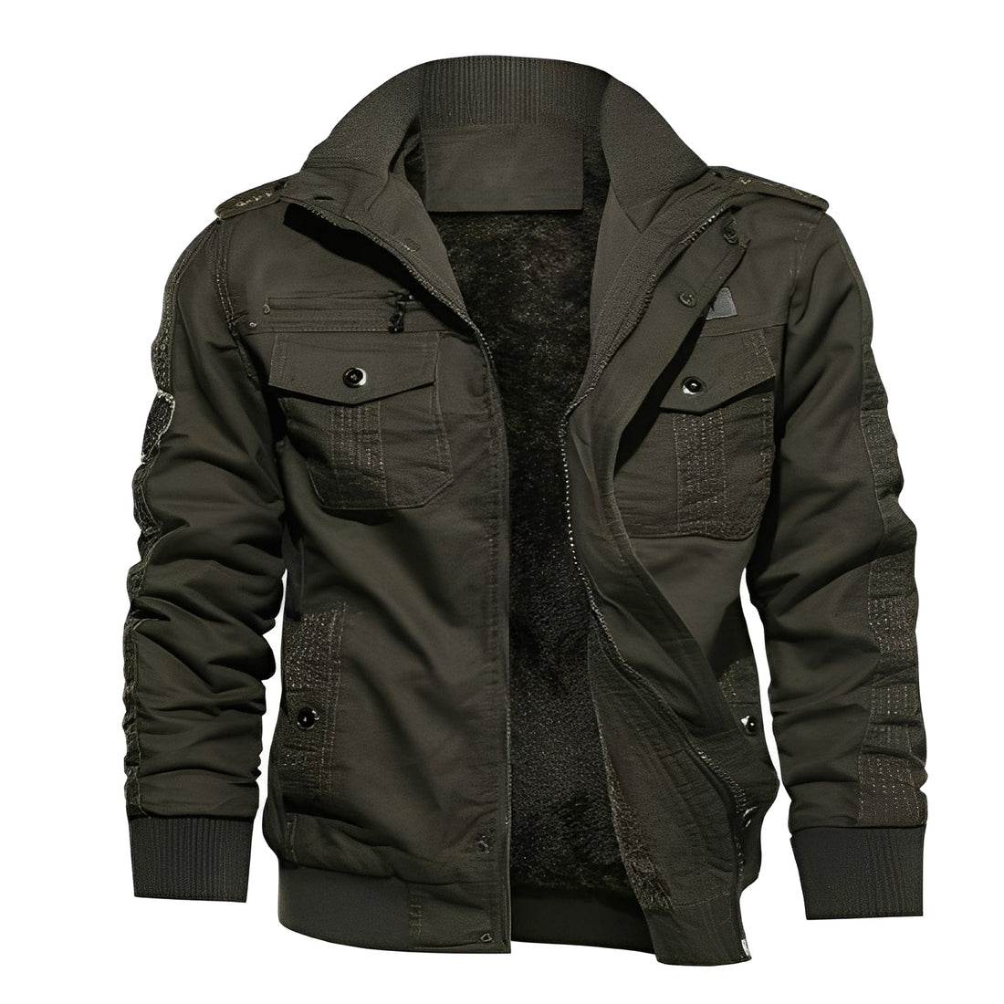 Gary - Stylish Fleece Jacket with Pockets for Men