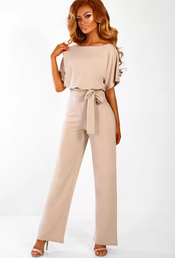 Arline - Elegant Jumpsuit with Belt for Women