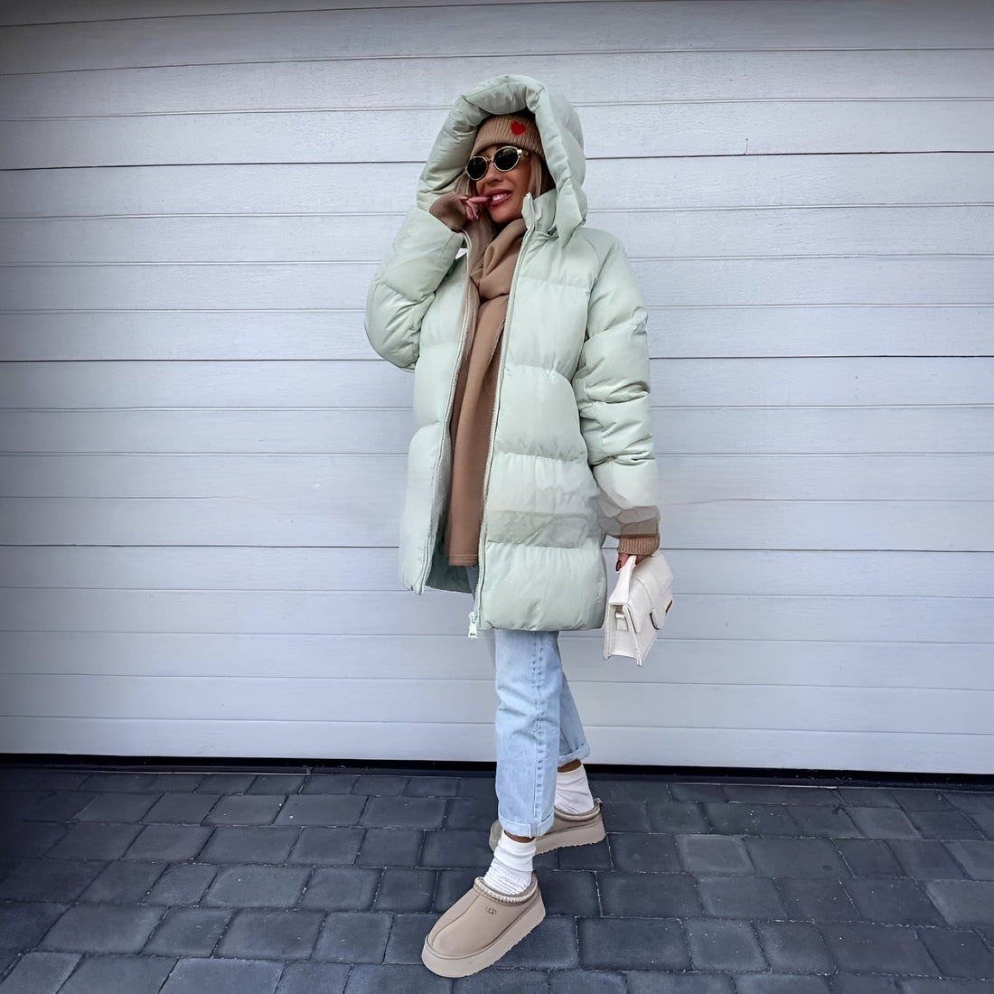 Catharine - Elegant, Padded Parka Jacket for Women