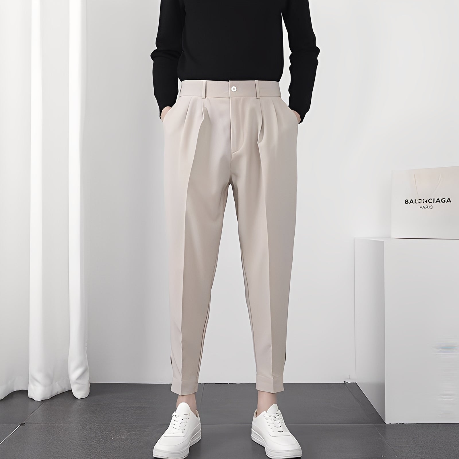 Micheal - Modern, comfortable, loose-fitting pants for men