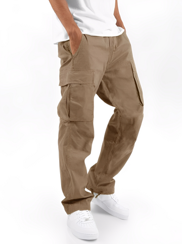 Cooper - Casual Cargo Pants with Drawstring for Men