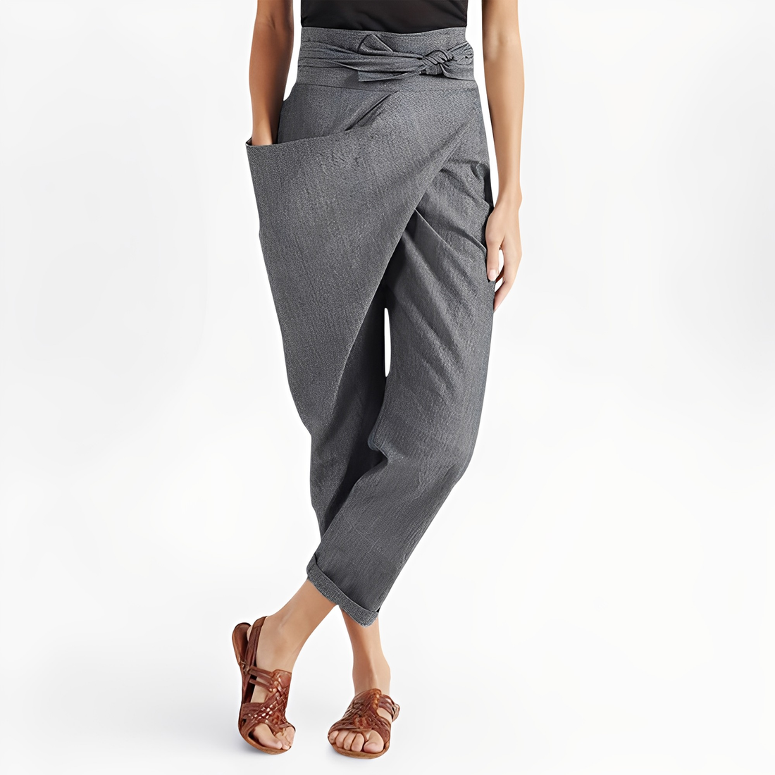 Courteney - Casual Harem Pants with High Waist for Women