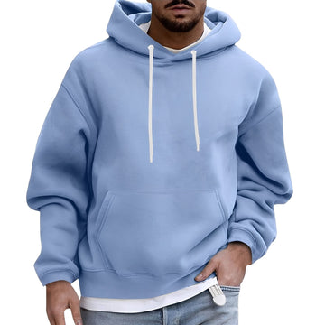 Rupert - Casual Hoodie with Pocket for Men