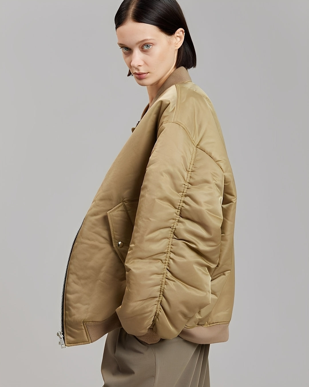 Coleen - Casual Oversize Bomber Jacket for Women
