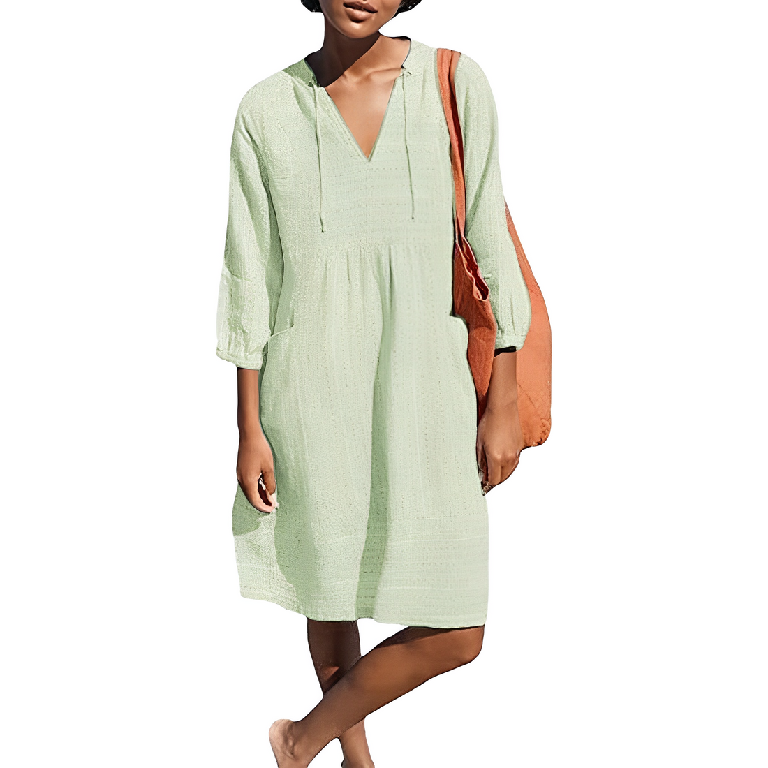 Annmarie - Loose Beach Shirt Dress for Women