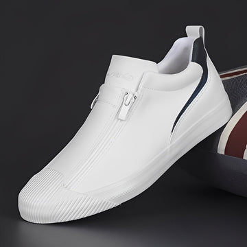 Jerred - Modern Leather Shoes with Zipper for Men