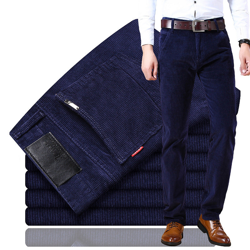 Douglas - Retro Stretch Corduroy Jeans for Men