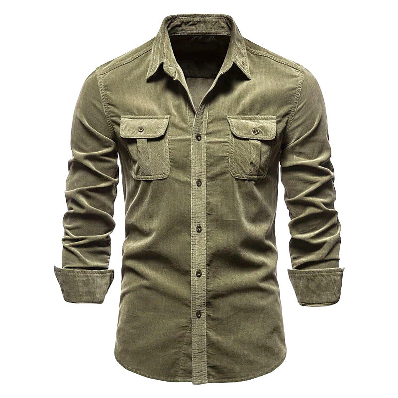 Rowen - Simple Shirt with Pockets for Men