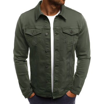 Steven - Stylish Denim Jacket with Pockets for Men