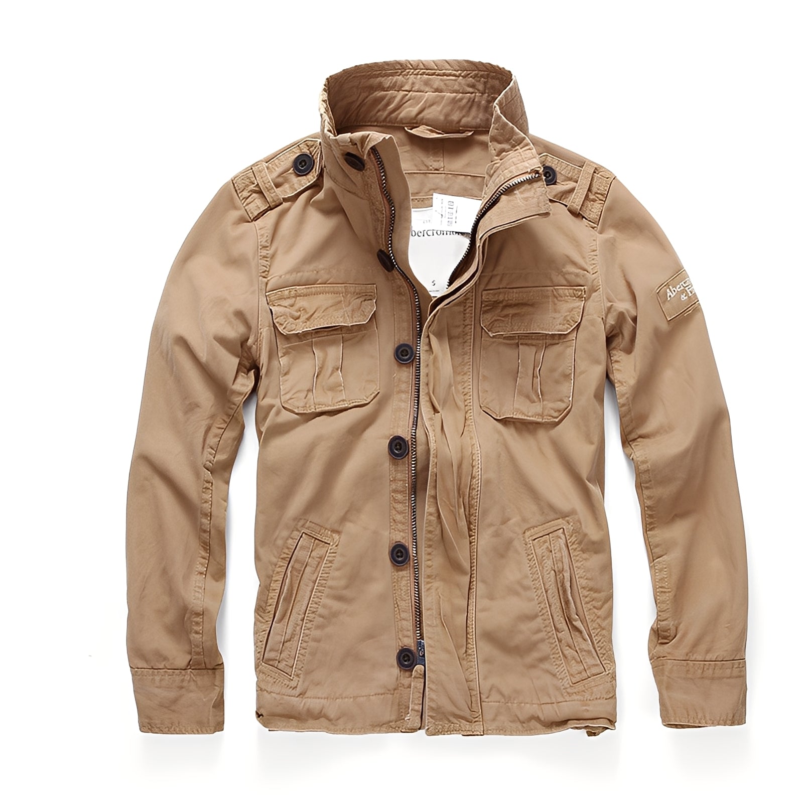 Trenton - Classic Denim Jacket with Pockets for Men