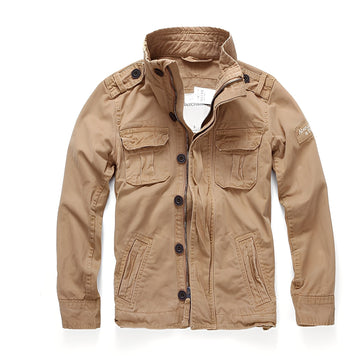 Trenton - Classic Denim Jacket with Pockets for Men
