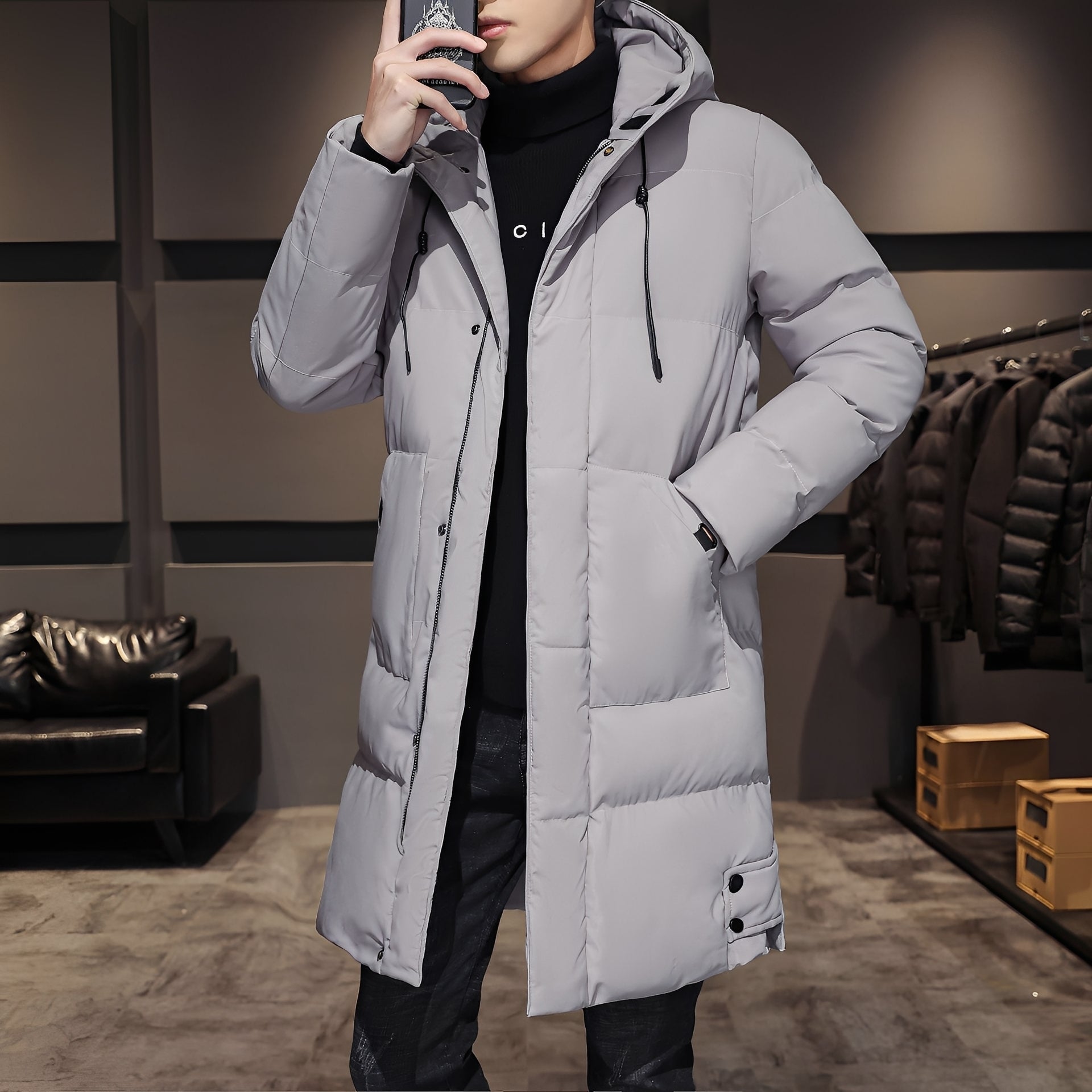 Bryan - Stylish, Thick Parka Jacket for Men