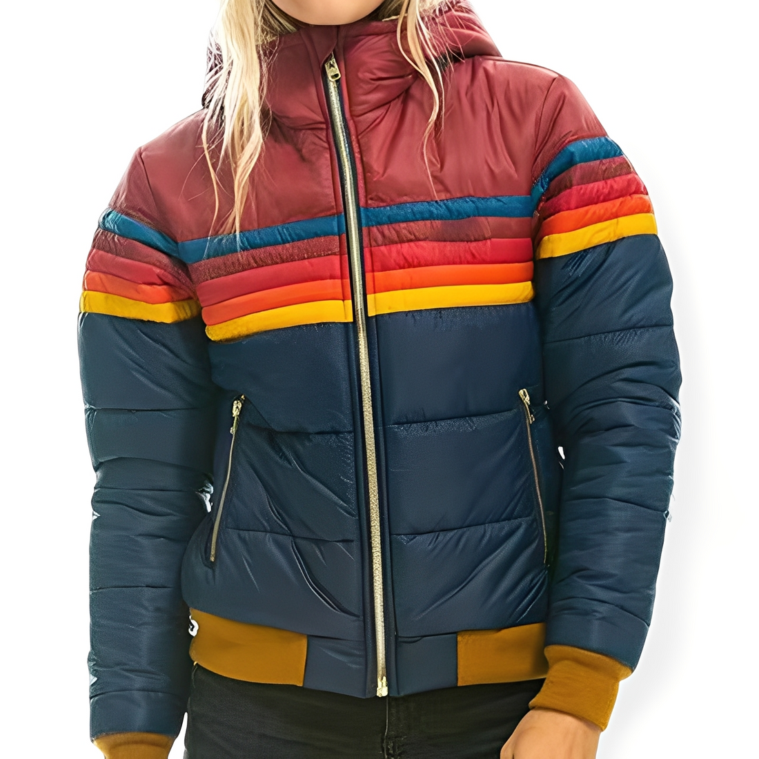 Sharon - Classic Parka Jacket with Hood for Women