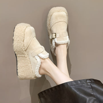 Gabriella - Casual Wedge Shoes with Wool Lining for Women