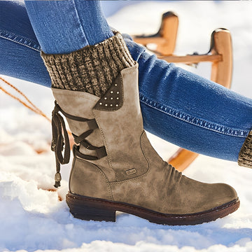 Sharalyn - Comfortable Winter Boots for Women in Mid-Calf Length