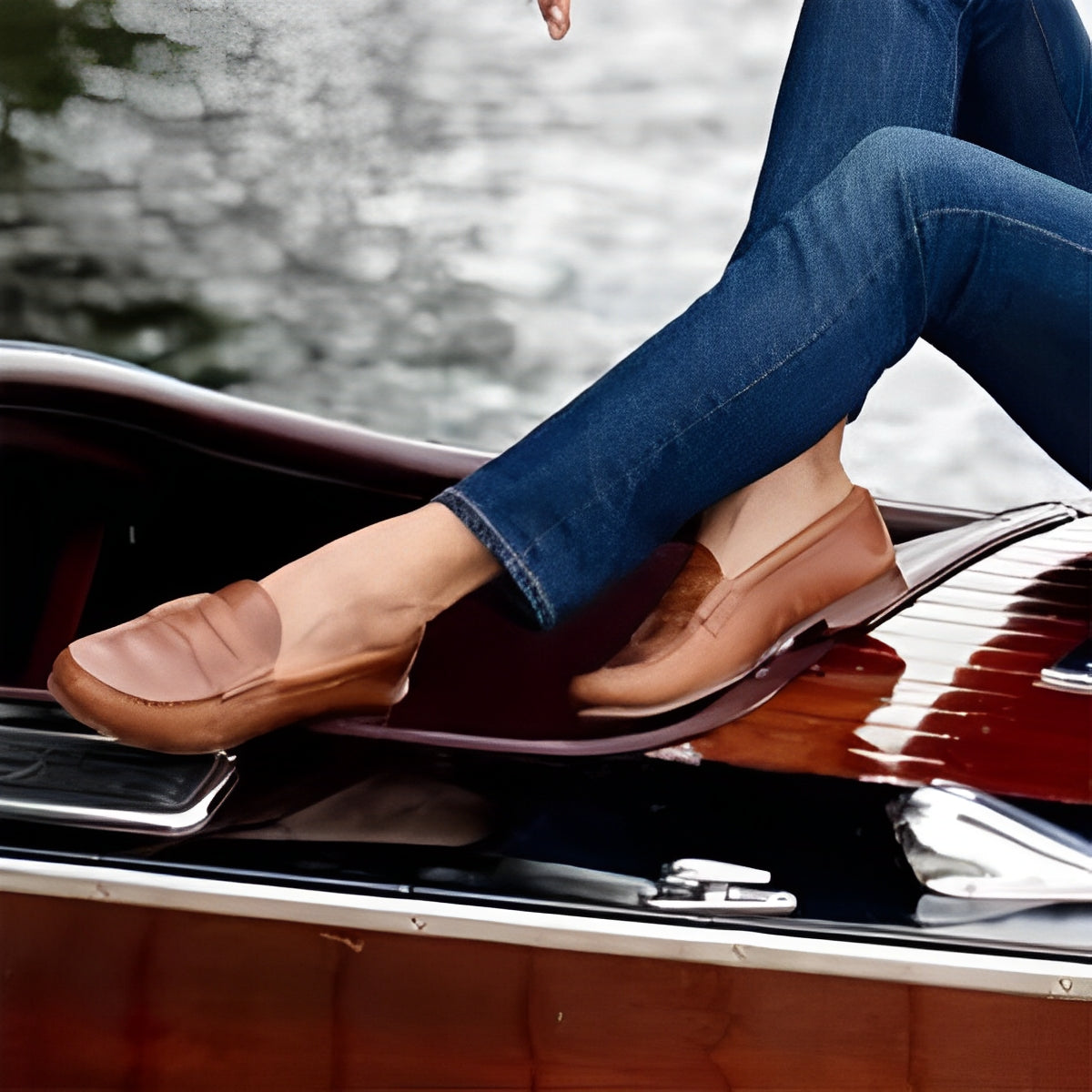 Tiffanie - Casual Flat Slippers for Women