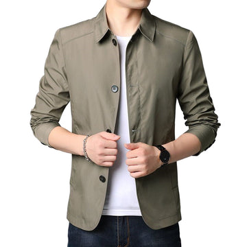Nathan - Elegant Lapel Jacket for Men