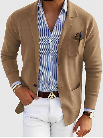 Jordan - Elegant Blazer with Pockets for Men