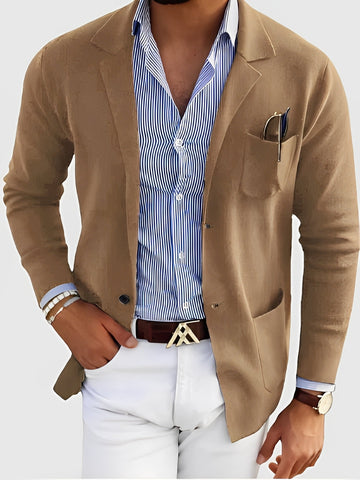 Darrin - Casual Cardigan with Pockets for Men