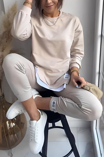 Kristine - Casual Sweatshirt and Pants Set for Women