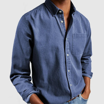 Maxime - Casual Jeans Shirt Soft Mix