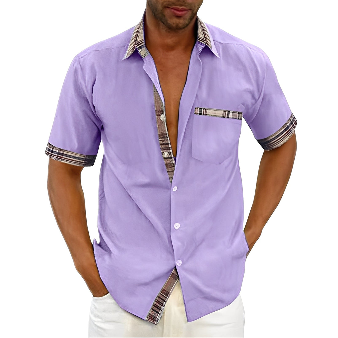 Marvin - Casual Short Sleeve Shirt for Men