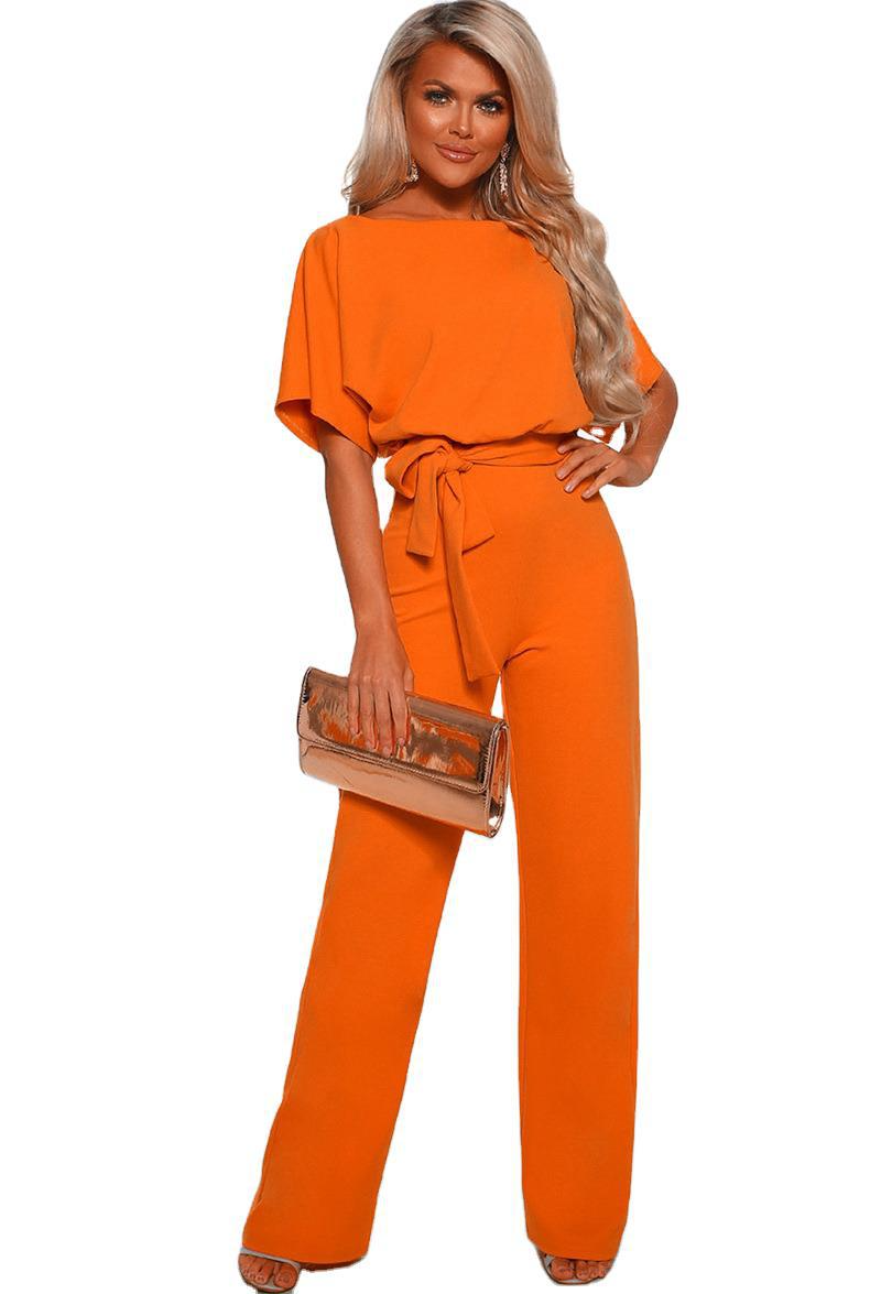 Arline - Elegant Jumpsuit with Belt for Women