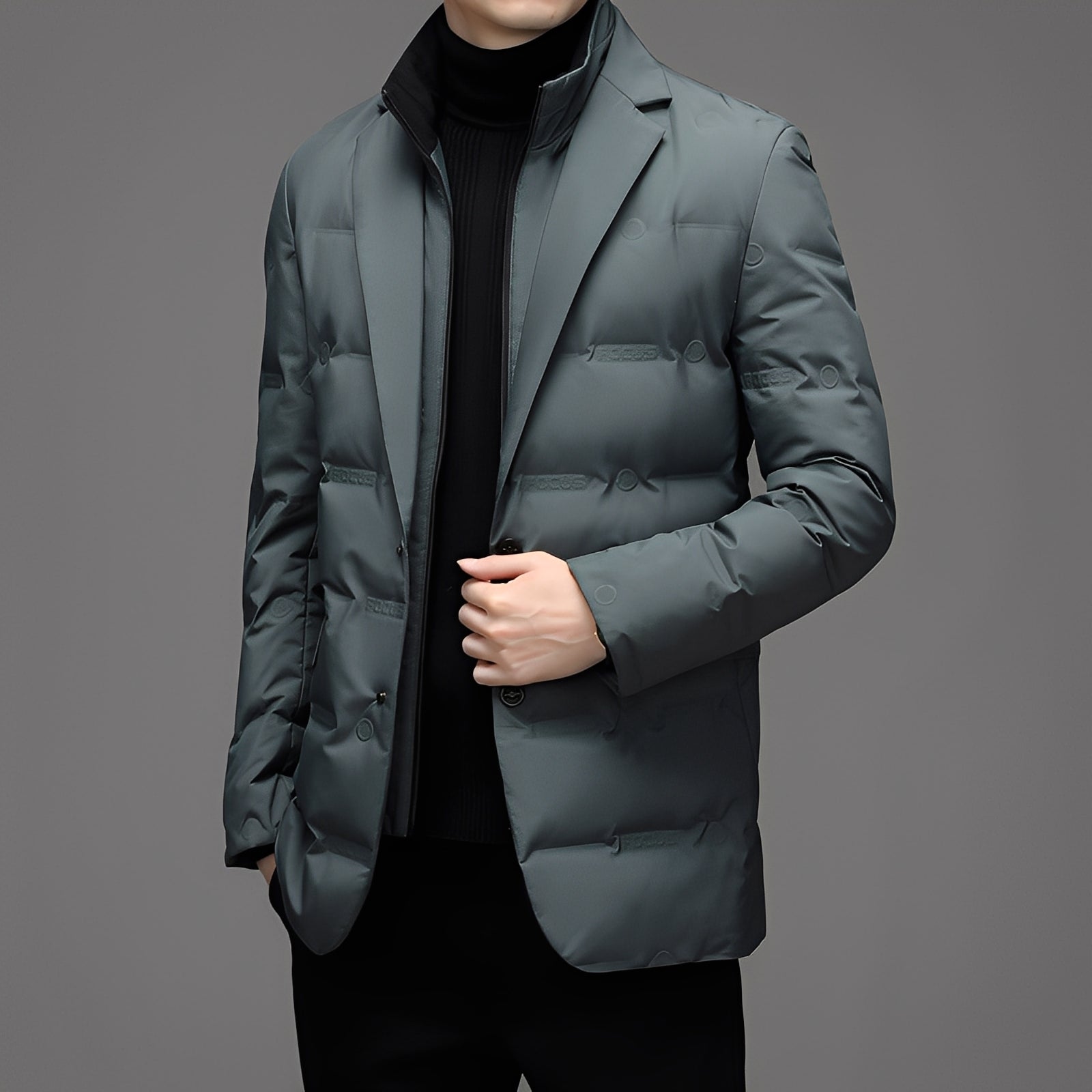 Darren - Casual, Elegant Down Jacket for Men