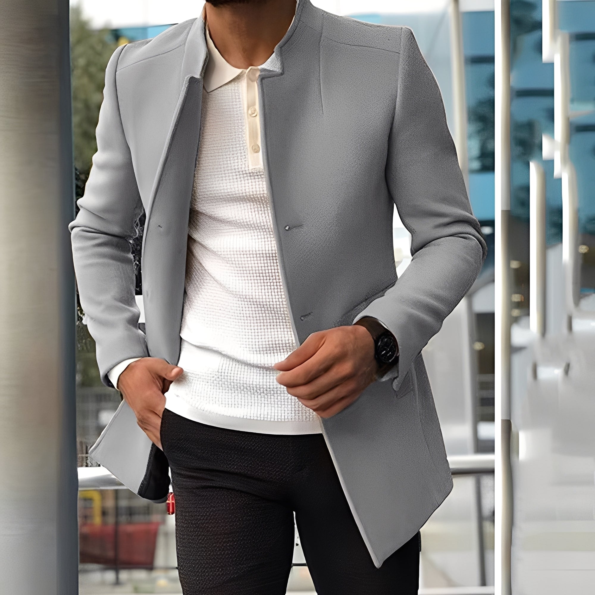Joshua - Elegant Slim-Fit Jacket for Men