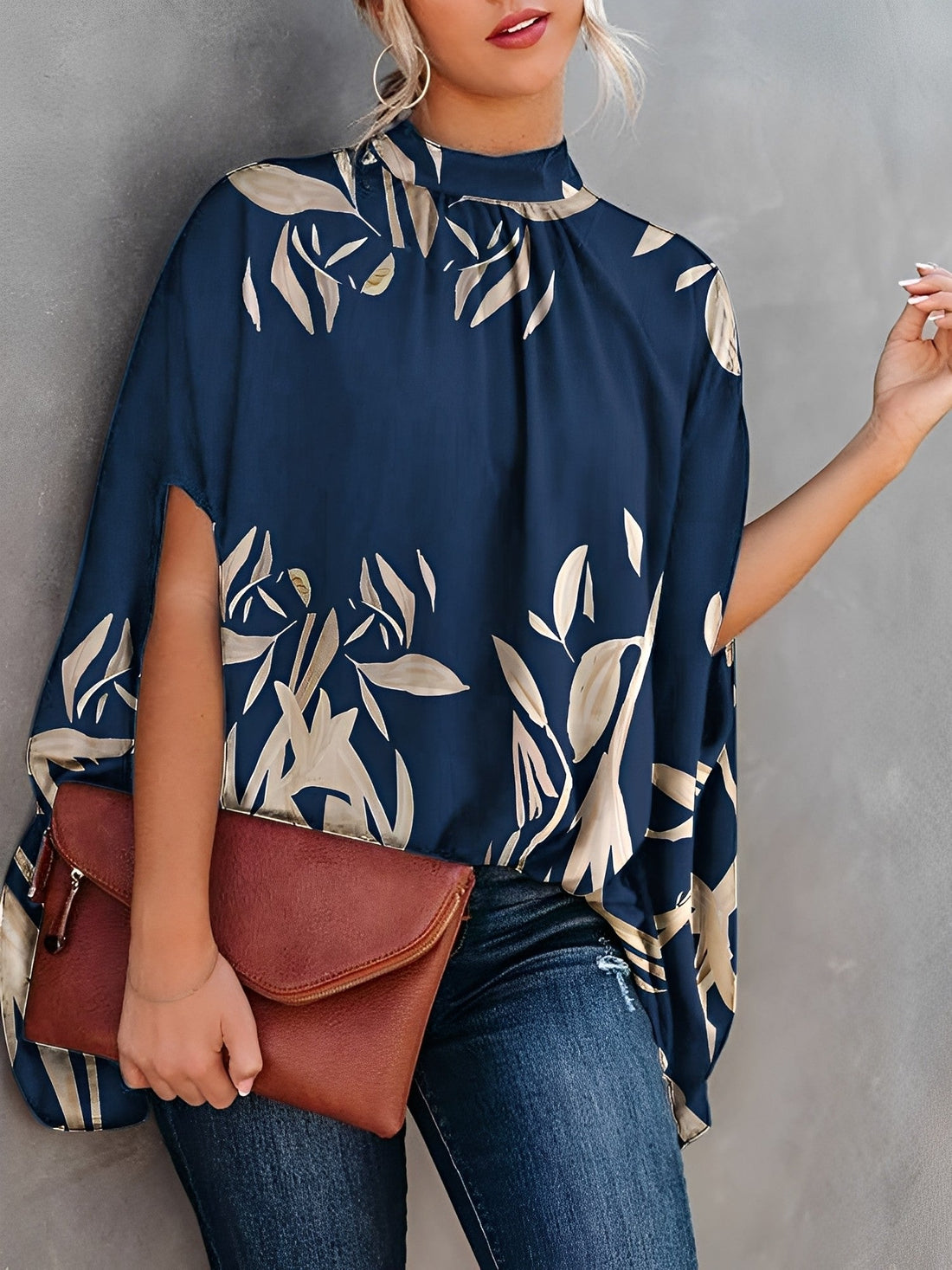 Nicola - Stylish Blouse with Flair for Women