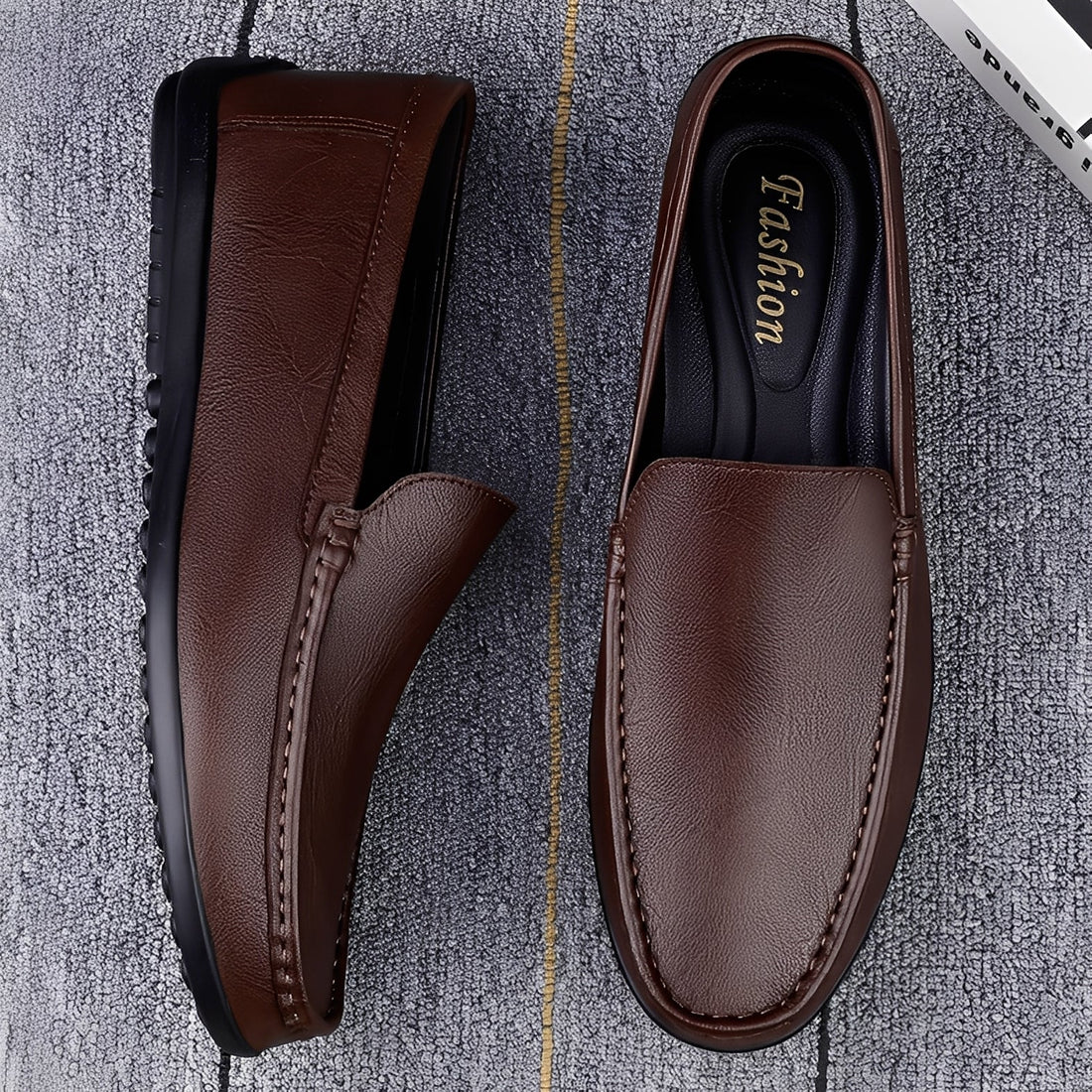 Seward - Casual, Formal Leather Slippers for Men