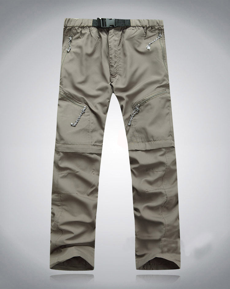 Derryl - Functional Elastic Zip-Off Pants for Men