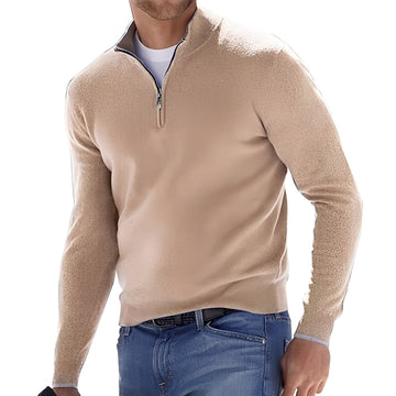 Fredric - Casual Sweater with Zipper for Men