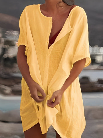 Susanna - Loose Linen Dress for Women