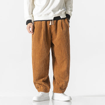 Winfred - Casual, Loose Corduroy Pants for Men