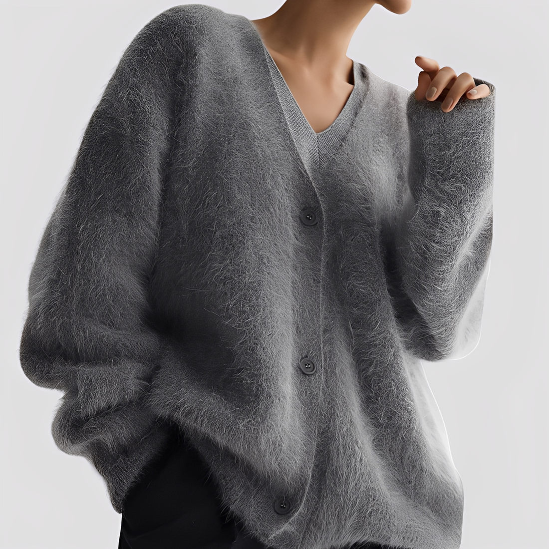 Lavena - Soft Oversize Cashmere Sweater for Women