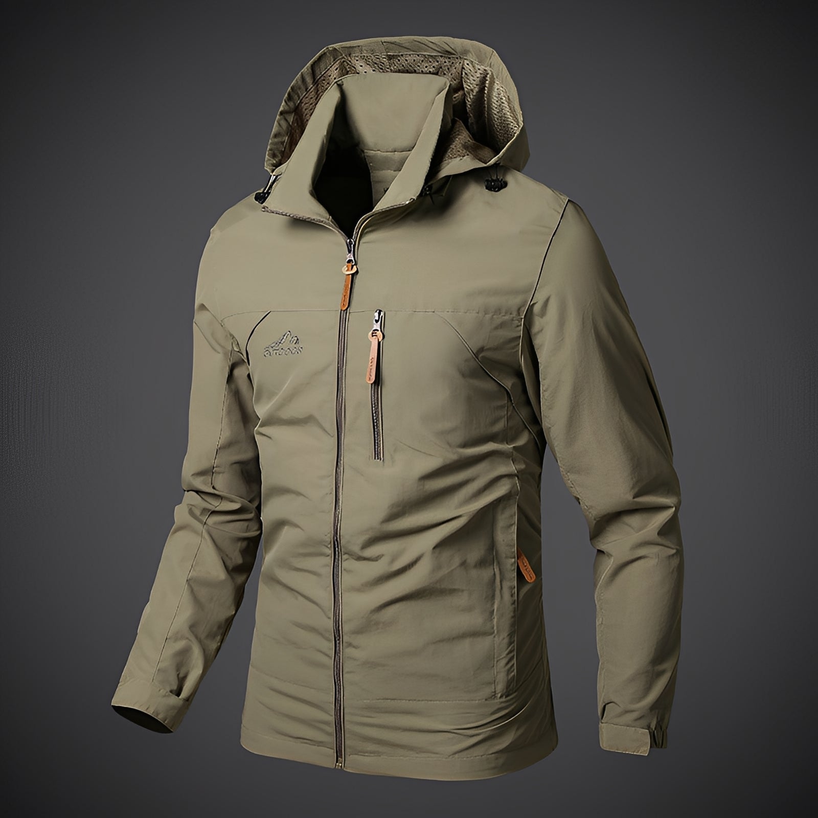 Dalton - Loose Waterproof Hooded Jacket for Men