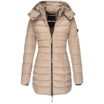 Jazmine - Stylish, warm, padded coat for women