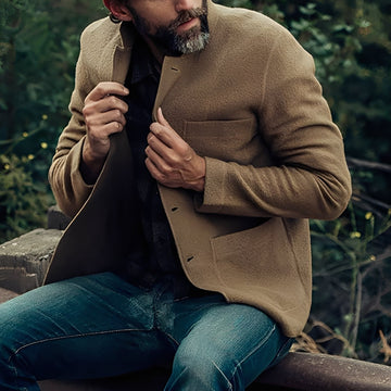 Santiago - Classic Jacket with Pockets for Men