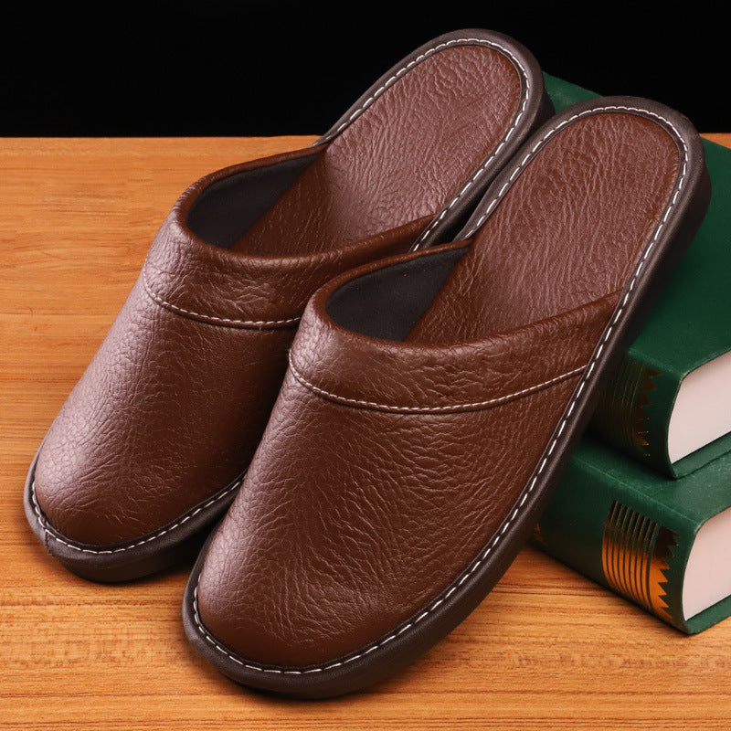 Benedict - Casual Leather Slippers for Men