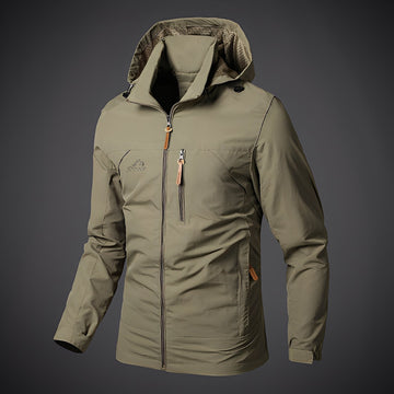 Finnegan - Casual Outdoor Jacket with Hood for Men