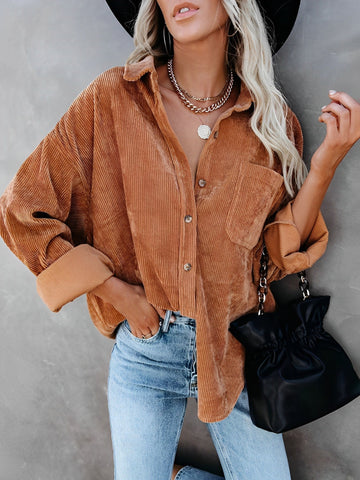 Filena – Corduroy jacket with buttons
