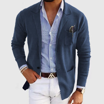 Daniel - Men's Blazer With Flap Pockets Modern