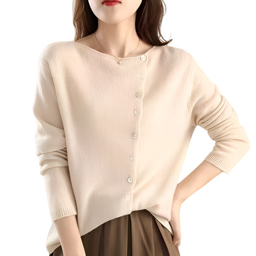 Bethanie - Casual long-sleeve knit jacket made of wool