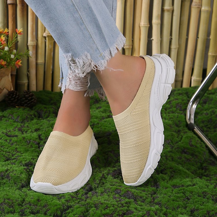 Malani - Modern Slip-On Sneakers with Wedge Heel for Women