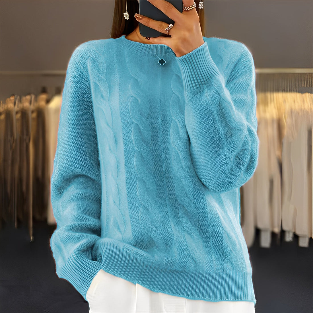 Leanne - Classic, Stylish Knit Sweater for Women